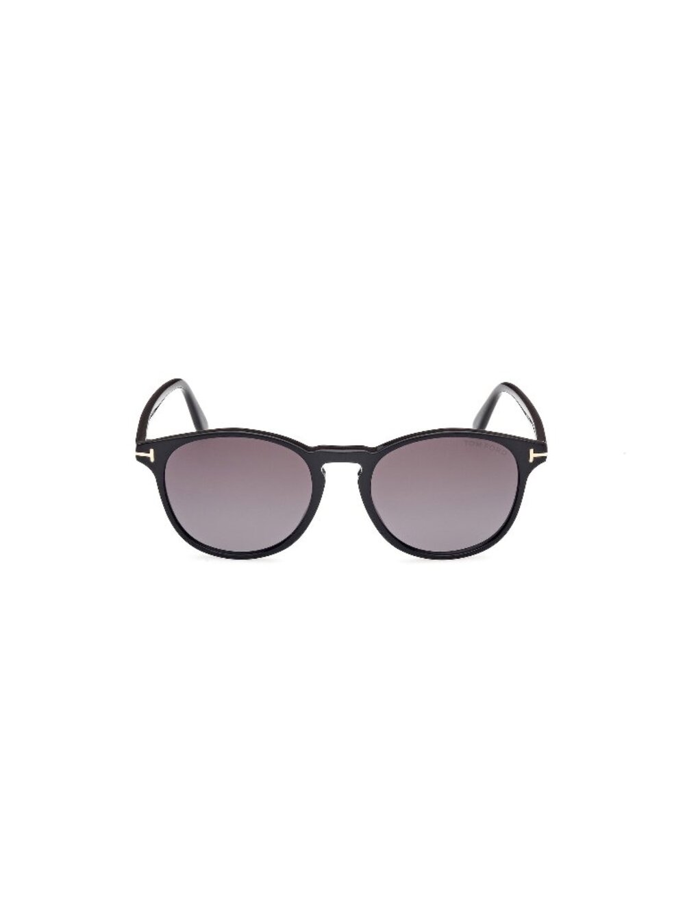 New Tom Ford Men's Sunglasses Black Round Grey Lens Injected Frame FT1097 01B 53